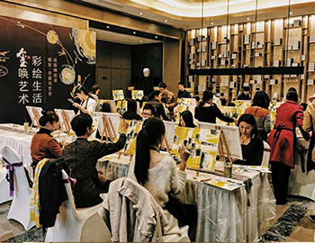 【央璽】“璽喚藝術(shù)，彩繪生活” 油畫體驗課圓滿落幕